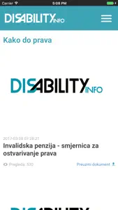 DisabilityInfo screenshot #4 for iPhone