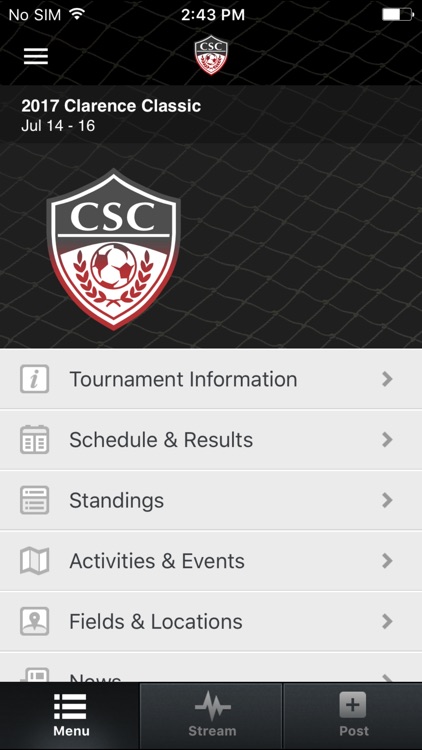 Clarence Classic Tournament