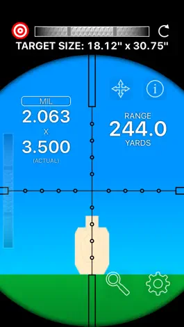 Game screenshot Mil-Dot Rangefinder apk
