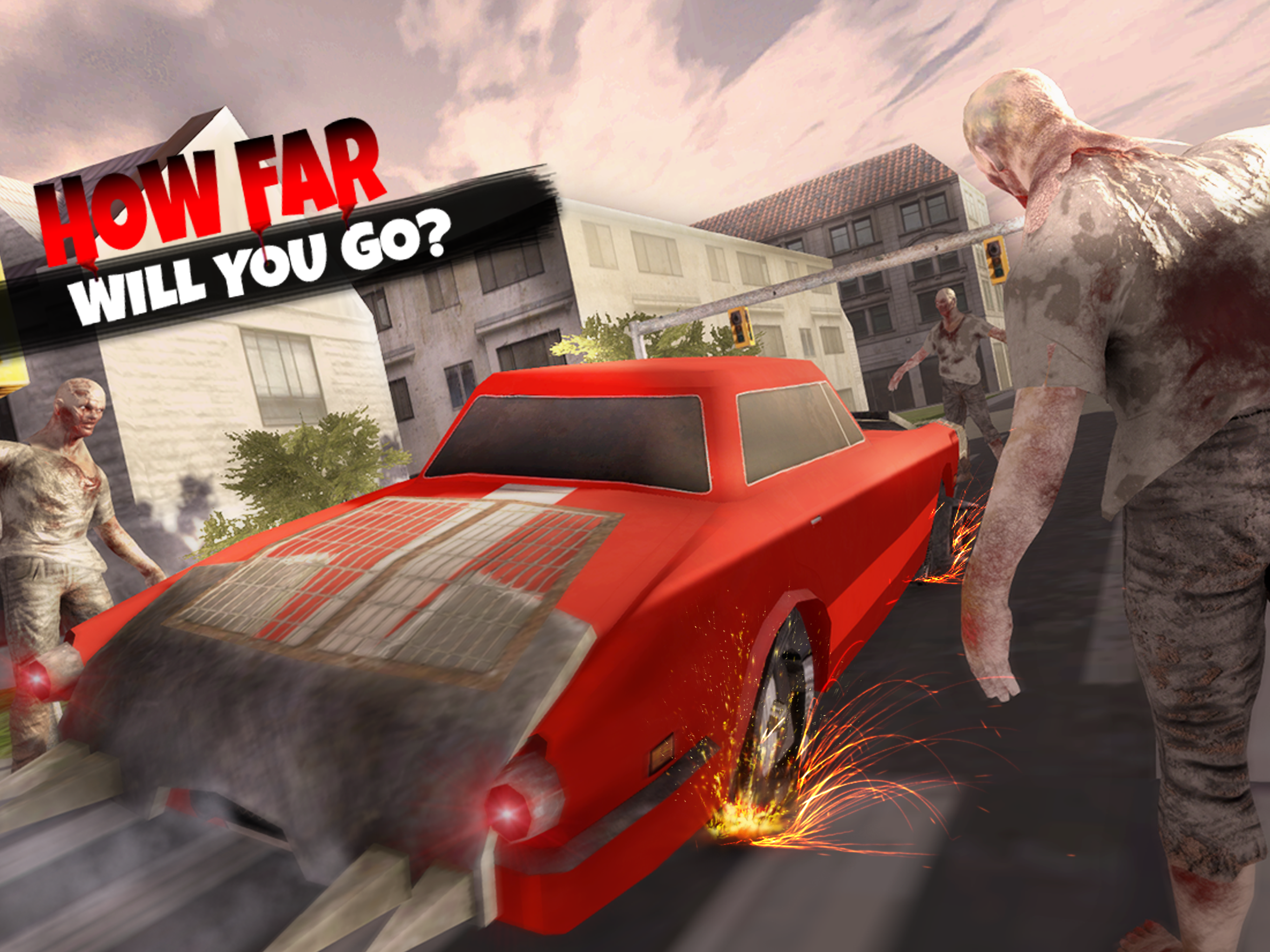 Zombie Hunter in Killer Car