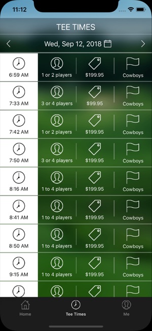 Cowboys Golf Club Tee Times(圖3)-速報App