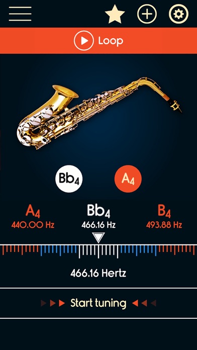 Saxophone Tuner screenshot 3