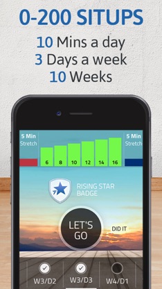Abs workout: 200 sit ups screenshot 2