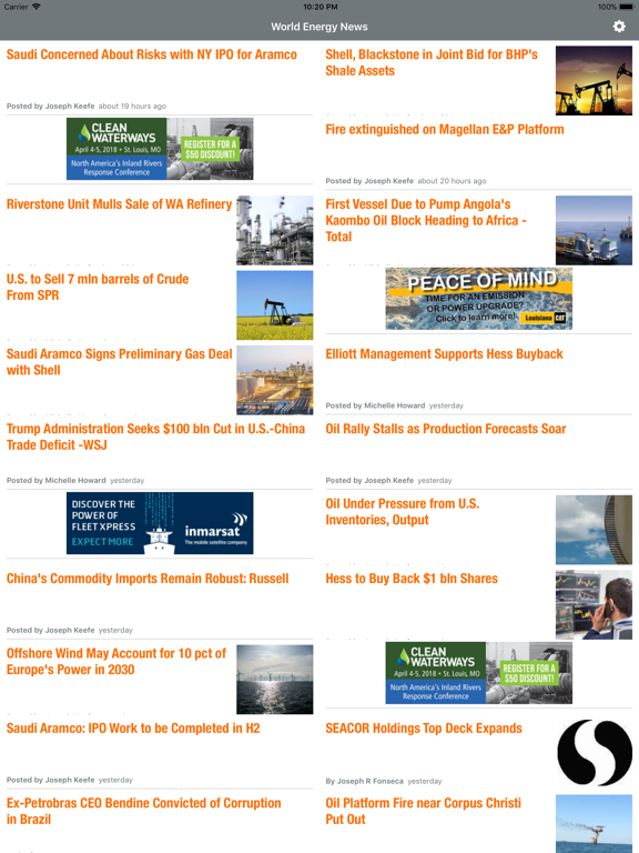 Screenshot #4 pour World Energy News
