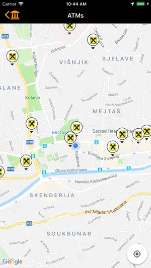 mojNovac - Find ATM screenshot 2