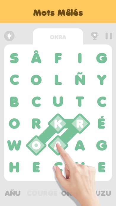 Screenshot #3 pour Mots Mêlés․ -  Français