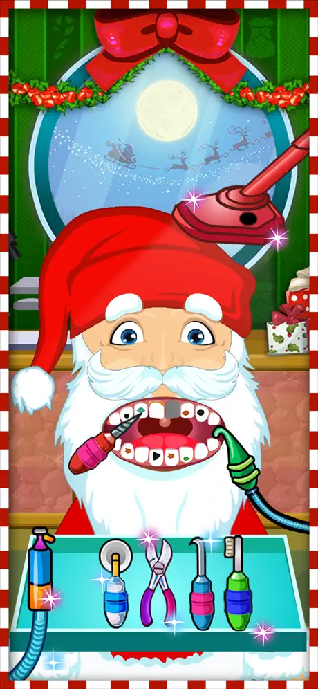 Santa Christmas Dentist Doctor