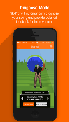 SkyPro Swing Trainer screenshot 1