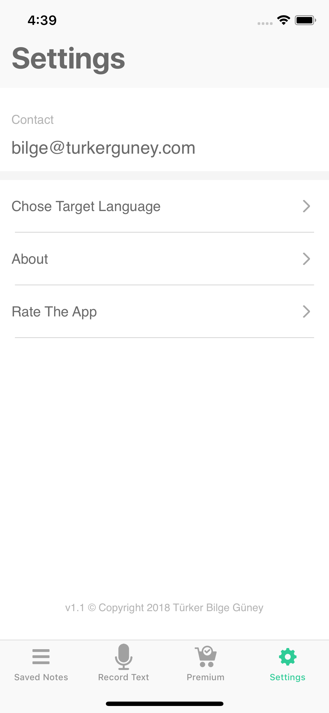 Speech To Text