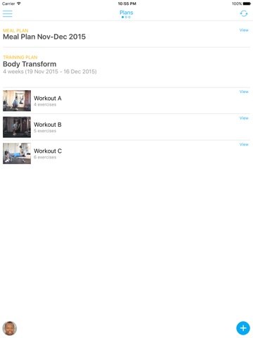 Fitness App (ABC Trainerize) screenshot 2