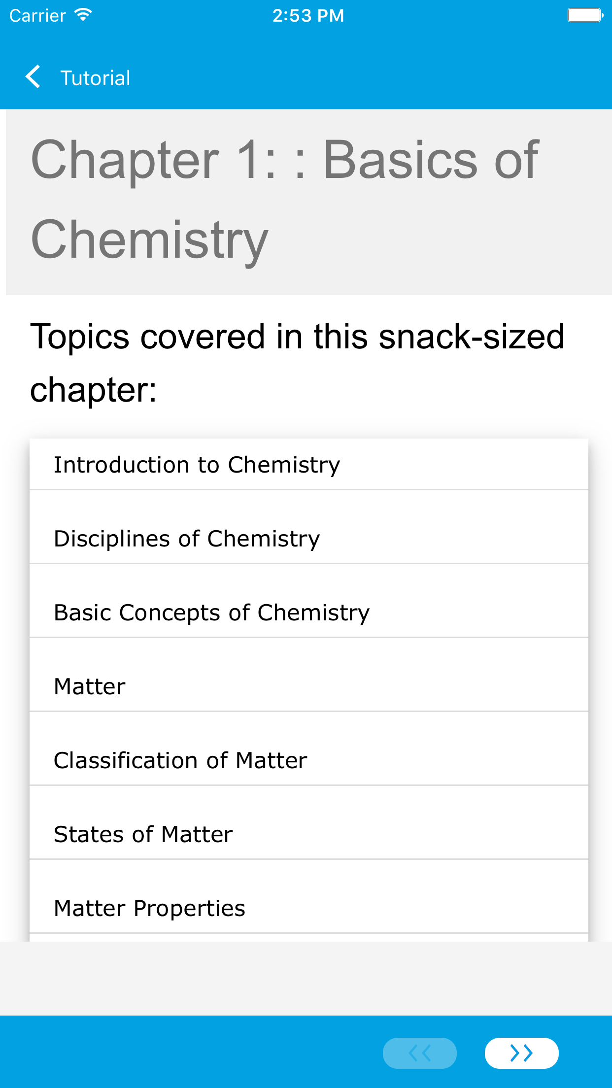 Chemistry, Organic Chemistry