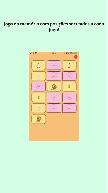 Jogo da memória para bebês