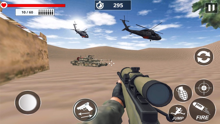 Mountain Sniper Commando 2018 screenshot-5