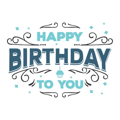 Birthday - Vintage & Retro Style Congrats Message Birthday - Vintage & Retro Style Congrats Message