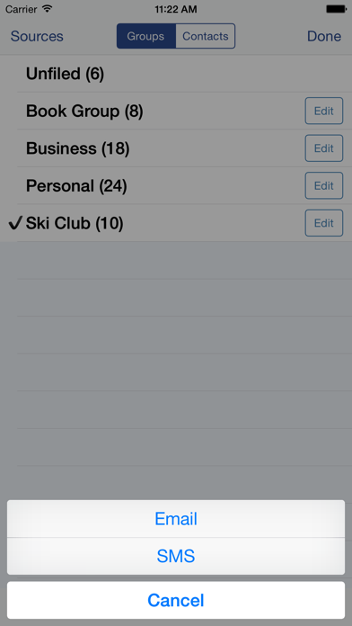 How to cancel & delete Speed Names - Contacts from iphone & ipad 4