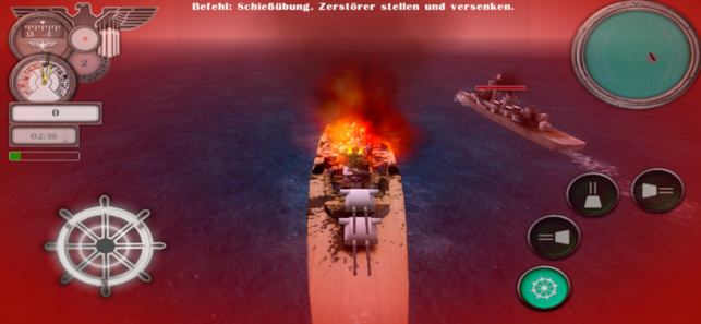 Battle Killer Bismarck, game for IOS