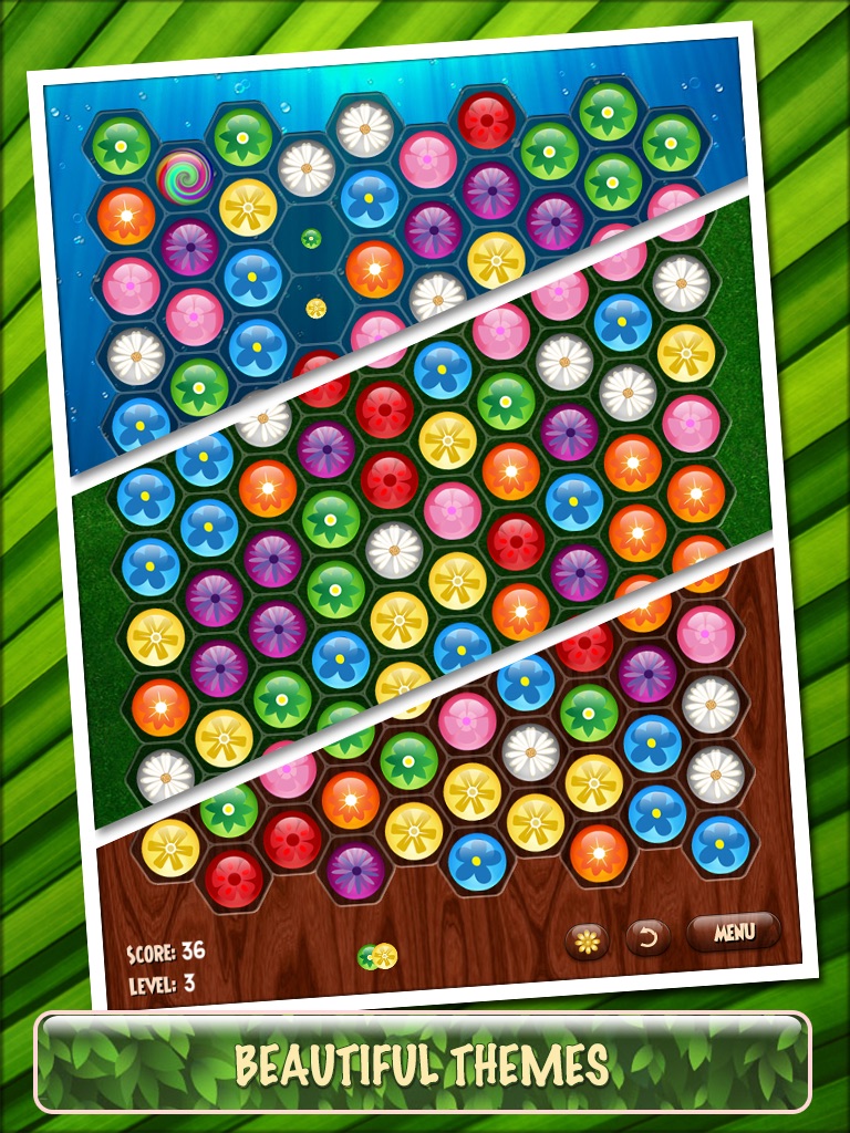 Flower Board HD - A relaxing puzzle game screenshot 3
