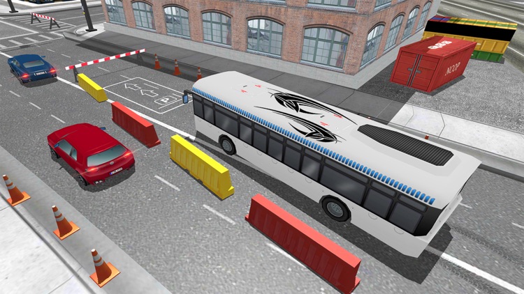 Real City Bus Parking Simulator 2017: Driver Test