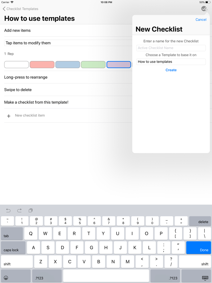Forecheck Checklist Maker
