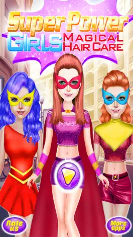 Game screenshot Super Power Girls Magical Hair mod apk