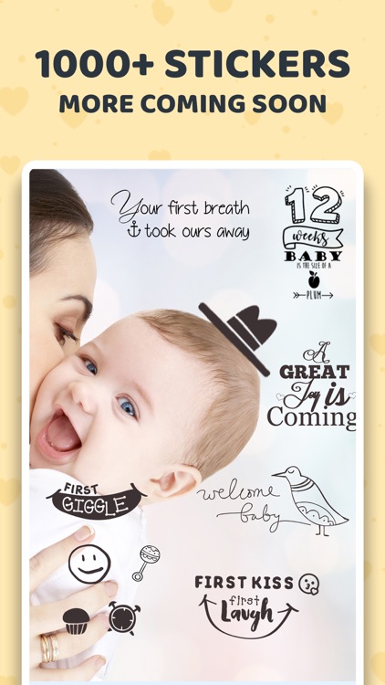 Baby Sticker- Track Milestones screenshot-4