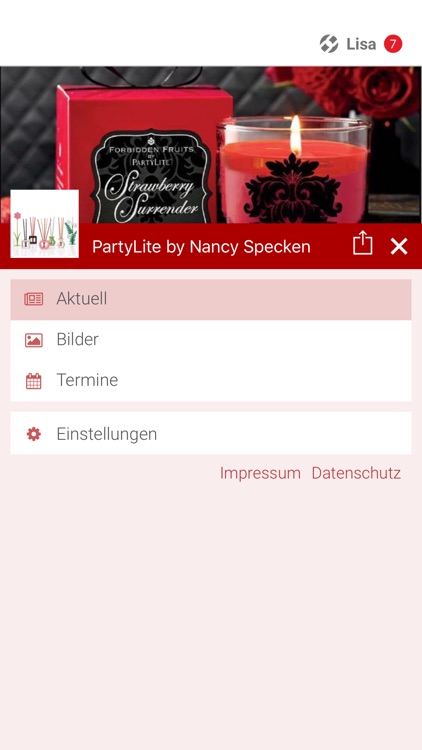 PartyLite by Nancy Specken