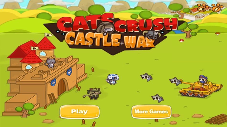 Cats Crash:Castle War - 1.10.1 - (iOS)