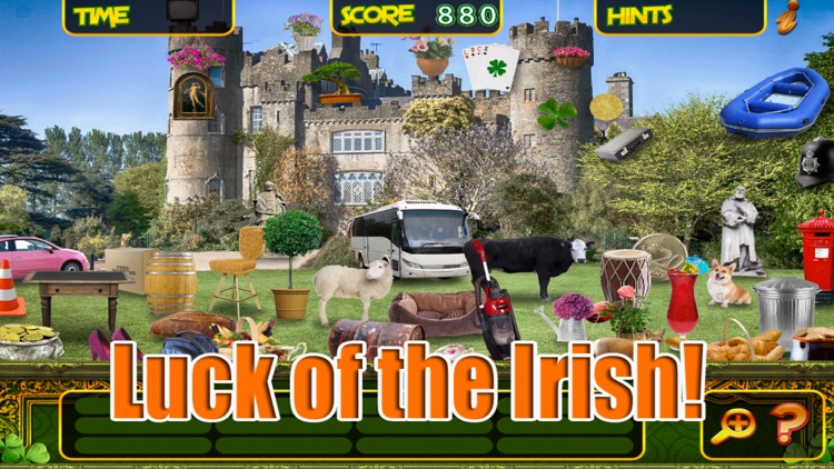 Hidden Objects Ireland Adventure Travel Quest Time