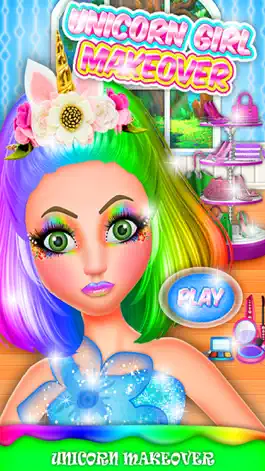 Game screenshot Unicorn Princess Makeover DIY mod apk