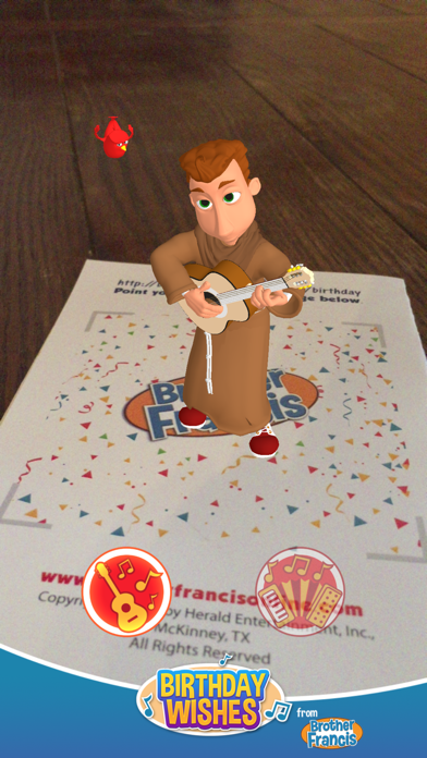 How to cancel & delete Brother Francis Birthday from iphone & ipad 3