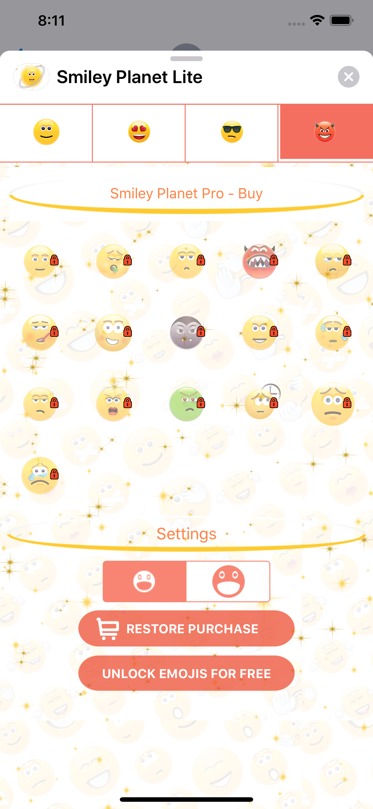 Smiley Planet Lite - Christmas screenshot 18