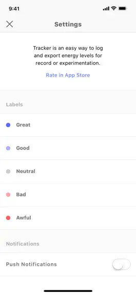 Game screenshot Tracker – Mood & Energy Diary hack