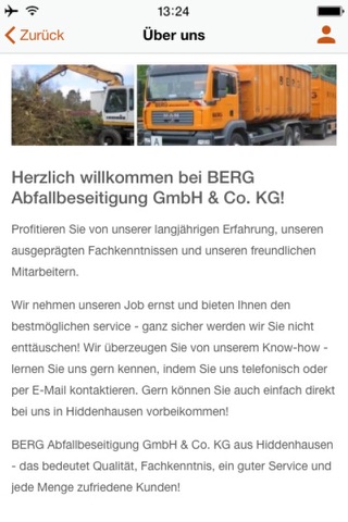 BERG Abfallbeseitigung screenshot 2