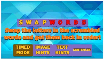 SwapWords-Combine correct word image #1