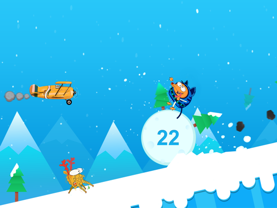 Screenshot #4 pour Dog on Snow Ball