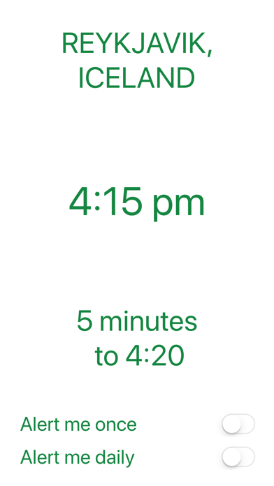 Screenshot 3 of 420 Clock App
