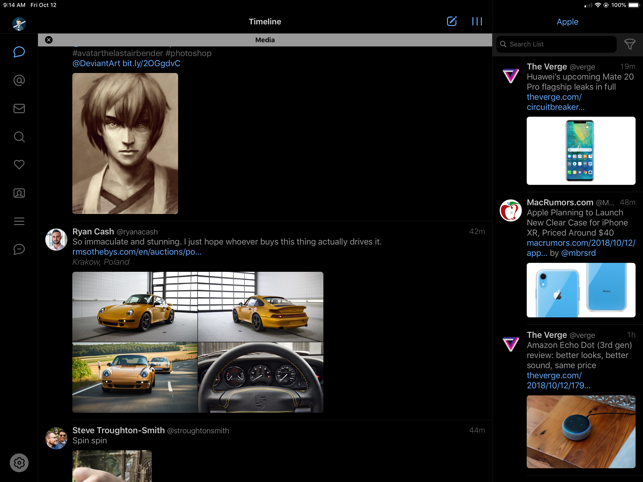 ‎Tweetbot 5 for Twitter スクリーンショット