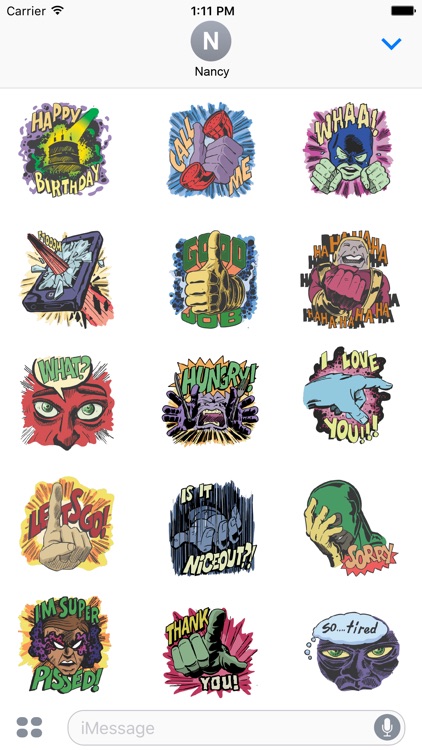 Comic Strip Stickers