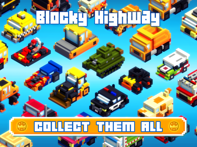 ‎Blocky Highway Screenshot