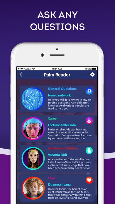 Palm Reader fortune divination screenshot 3