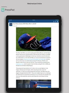 Metsmerized Online iPad image 2