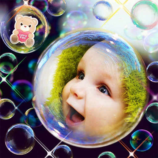 Photo Frames and Bubbles icon