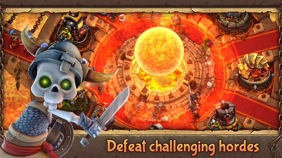 #3. Evil Defenders (iOS) 由: Crazy Panda Limited