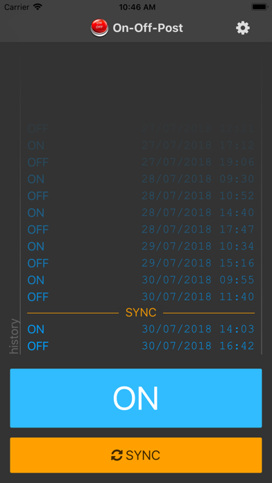 Screenshot #1 pour On-Off-Post