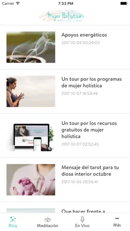 Game screenshot Mujer Holística mod apk