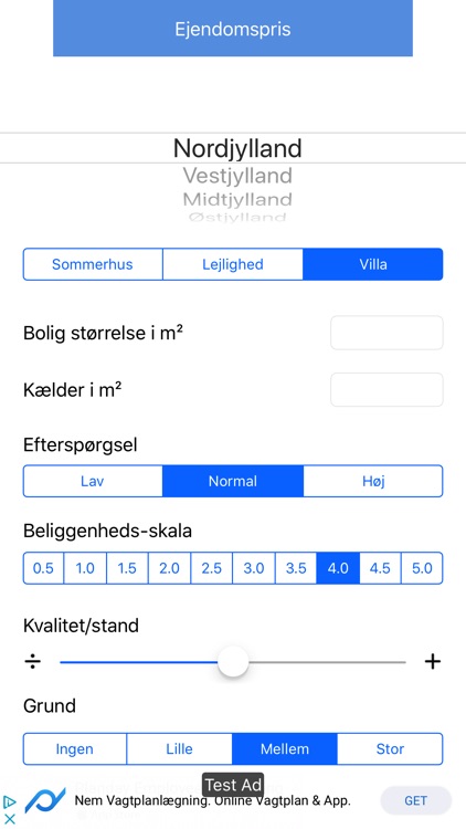 Ejendomspris - Hammerslag