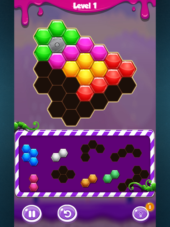 Hexa Merge: Block Puzzle Gameのおすすめ画像3