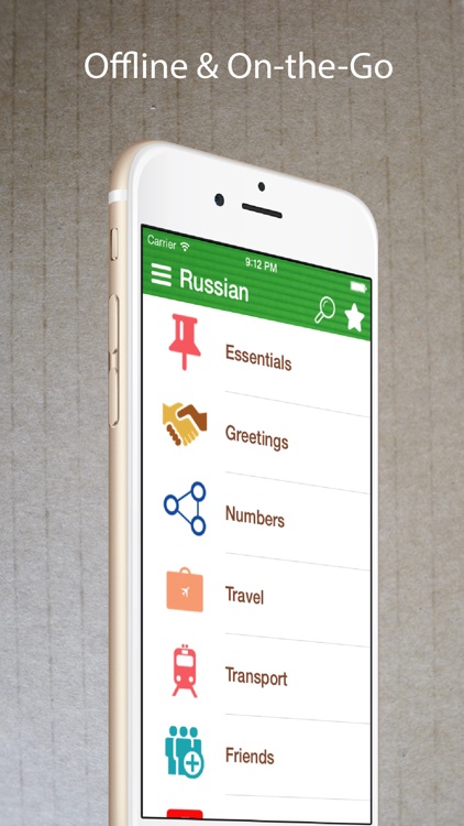 Learn Russian Phrasebook Pro + screenshot-4