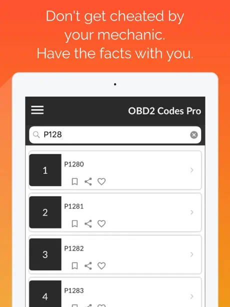 OBD2 Codes Pro Auto offline