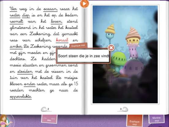 De Kleine Zeemeermin HD iPad app afbeelding 3